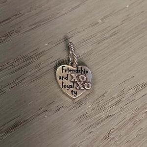 Brighton “Friendship and loyalty xo” charm